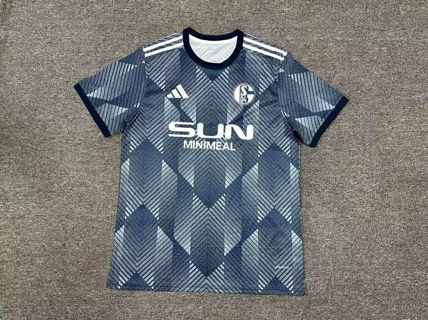 AAA Quality Schalke 04 24/25 Third Navy Blue Soccer Jersey